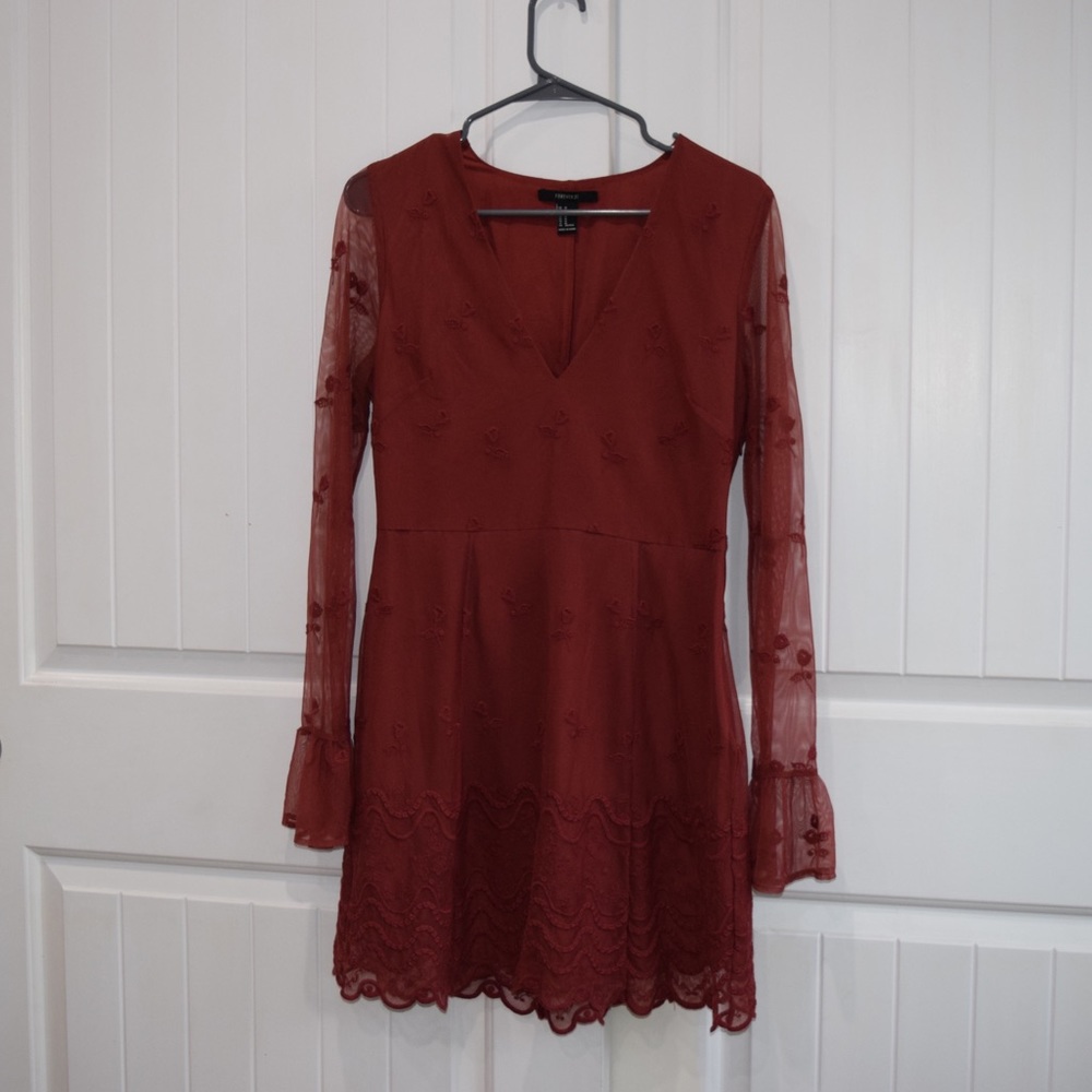 Mid-length long sleeve dress from Forever 21